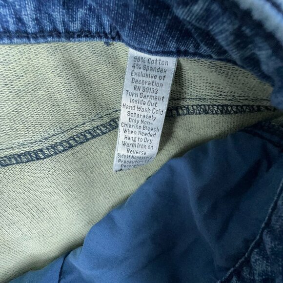 Dream Jeannes By Quacker Factory Capri Jeans High Rise Women's Blue Size 18W - Picture 7 of 12